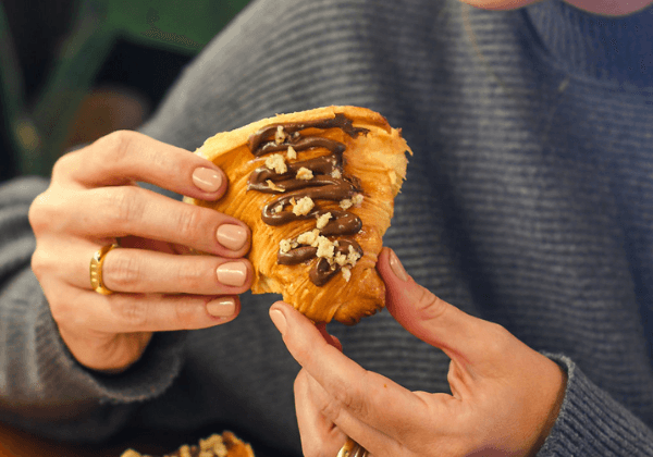 Croissants creme de Avelã