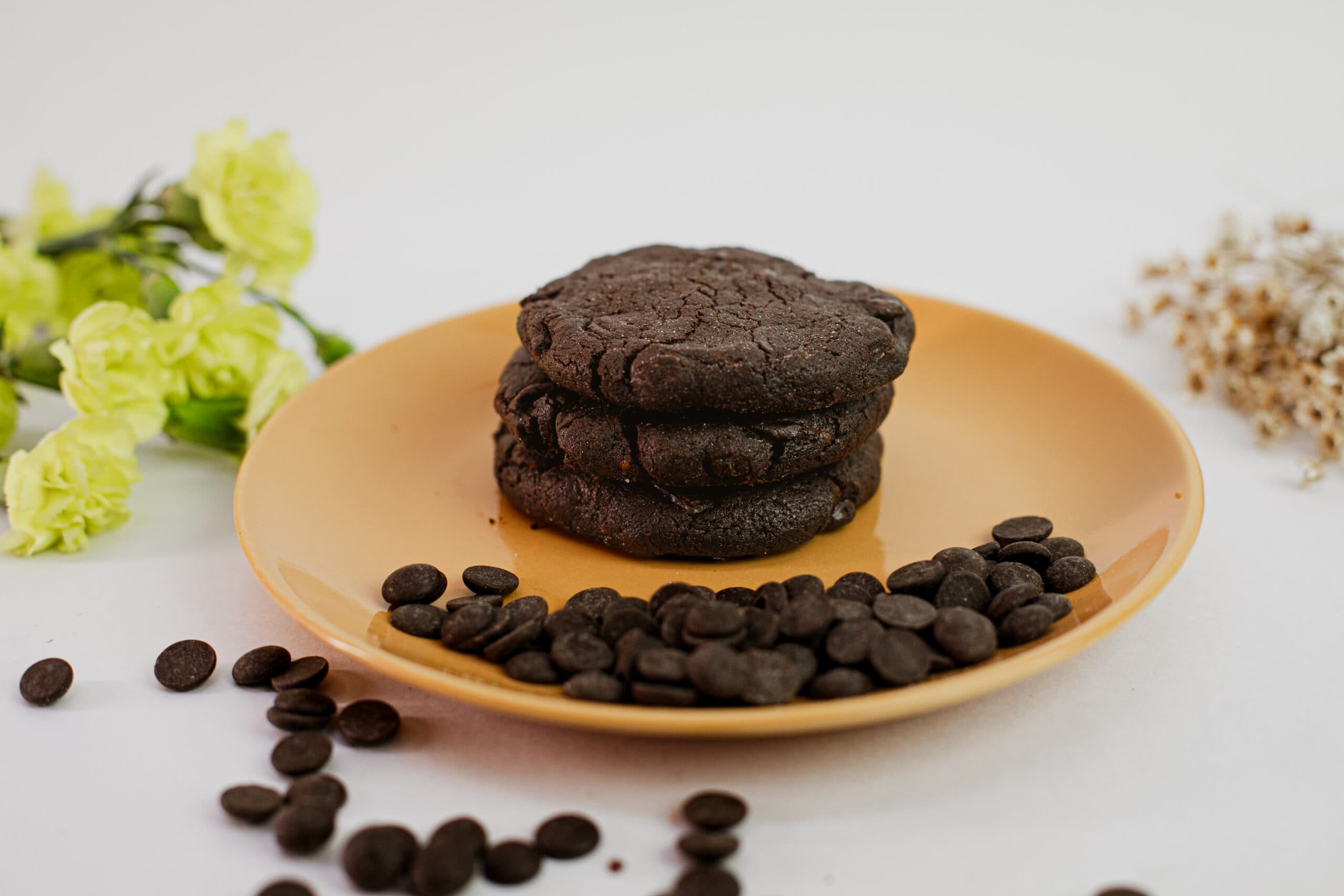 Cookie com creme de avelã