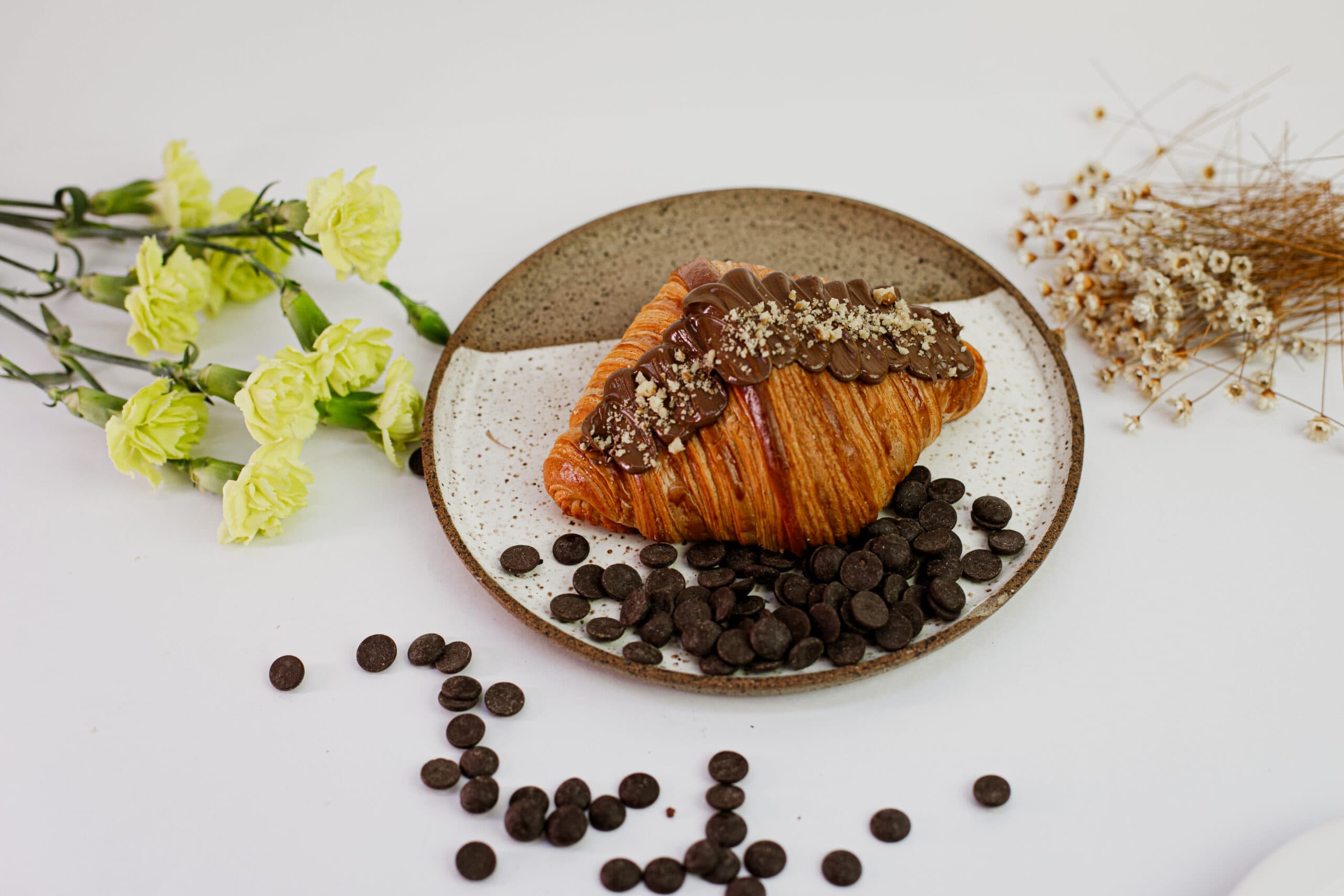 Croissants creme de avelã